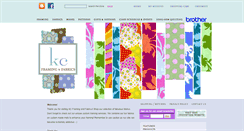 Desktop Screenshot of kcframingandfabrics.com